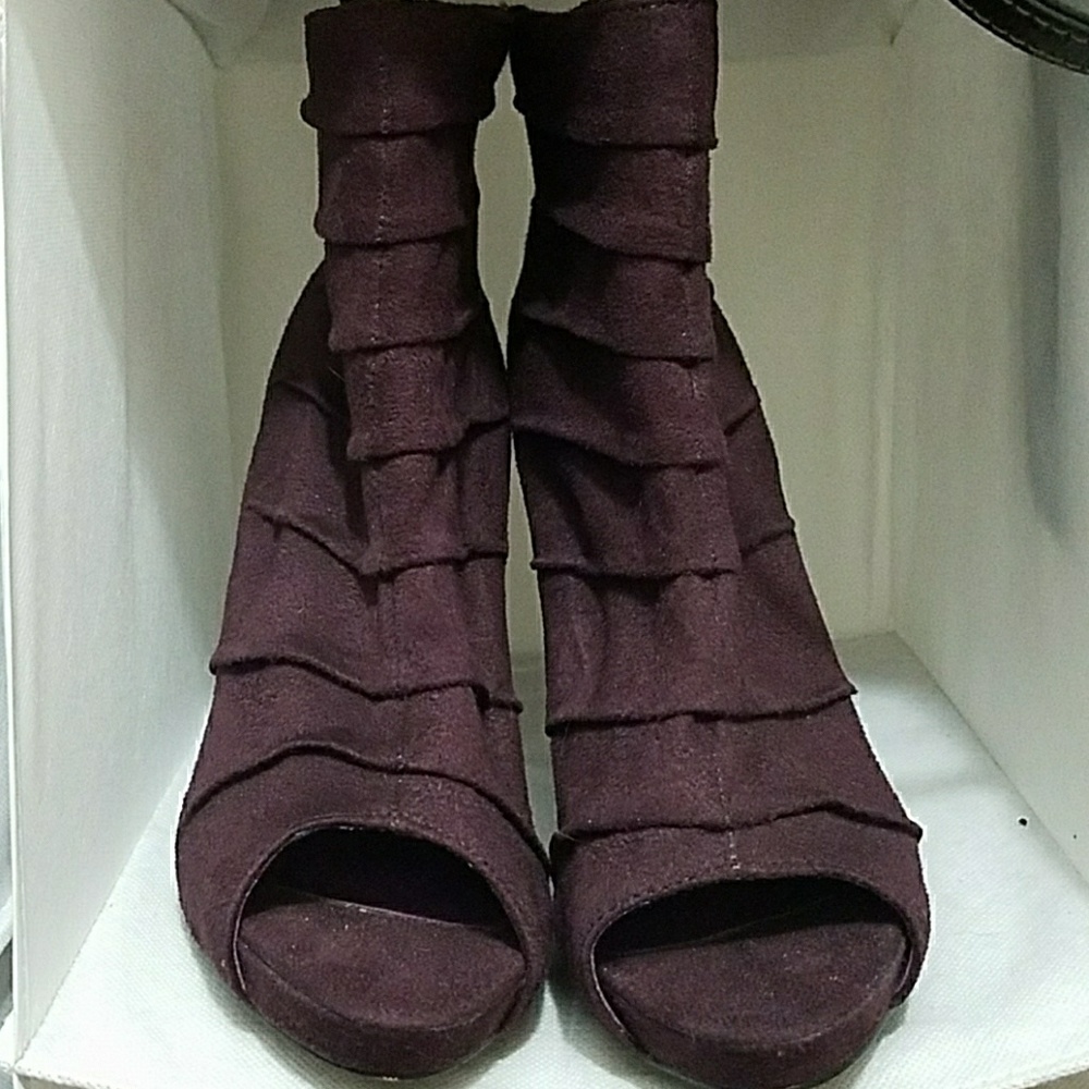 Peep toe Staletto high heels